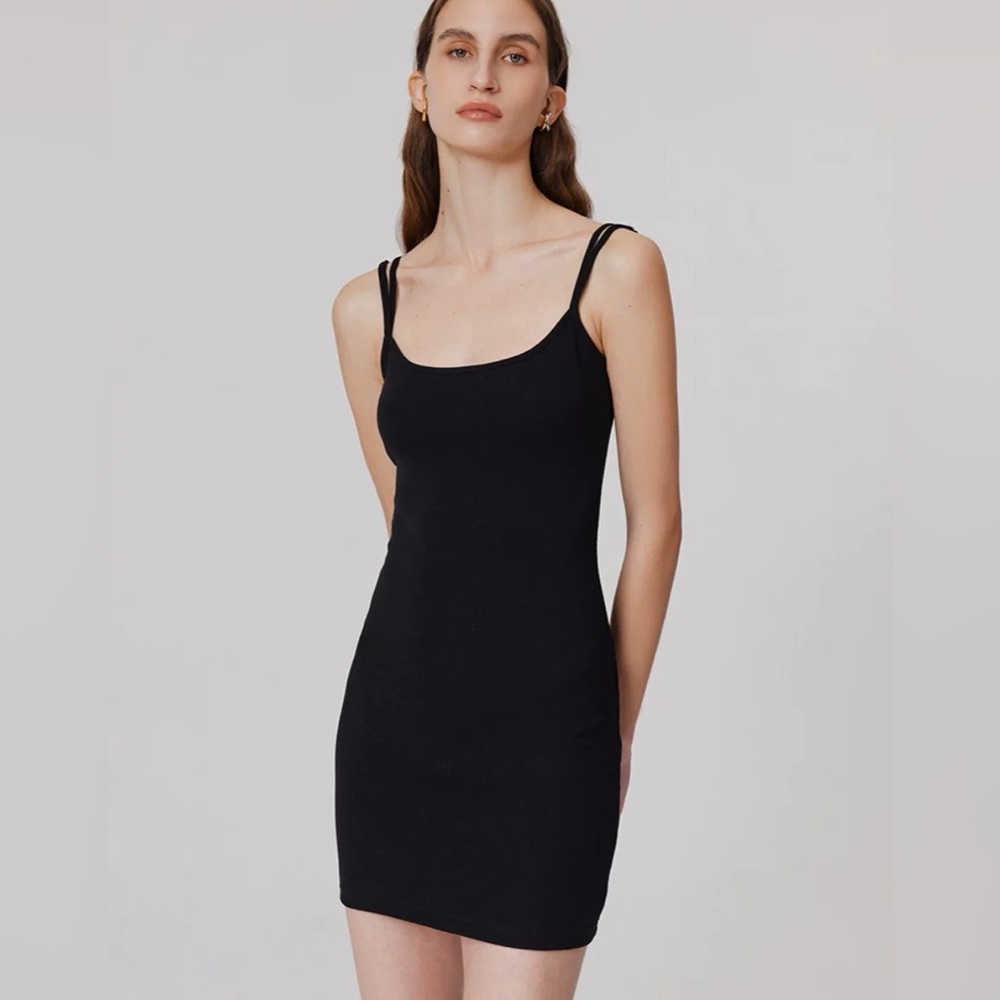 Fabrique Black Lib Strappy Dress